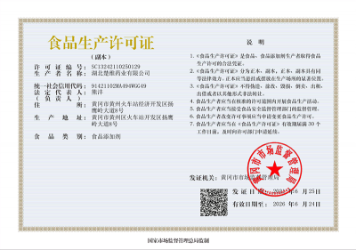 Food production license